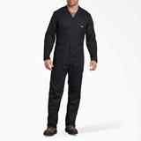 Dickies Men's Flex Long Sleeve Coveralls - Black Size S (48274)