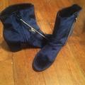 American Eagle Outfitters Shoes | American Eagle Outfitters Ankle Boots | Color: Blue | Size: 8