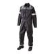 JAK Workwear 12-12004-051-06-87 Modell 12004 EN ISO 1149-5 Antiflame Arbeitsanzug, Schwarz/Grau, 3XL Größe, 87cm Schrittlänge