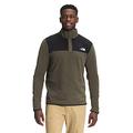 The North Face Tka Glacier Snap Neck Pullover Men new taupe green/tnf black Size L 2020 Midlayer