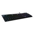 Logitech G815 mechanische Gaming-Tastatur, Taktiler GL-Tasten-Switch mit flachem Profil, US QWERTY Layout - Carbon