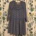 Anthropologie Dresses | Anthropologie Blue Printed Tunic Dress | Color: Blue | Size: 4