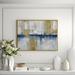 Casa Fine Arts Horizon in the Mist - Painting Print on Canvas in Blue/Gray | 22 H x 28 W x 2 D in | Wayfair 33576-01