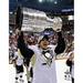 Sidney Crosby Pittsburgh Penguins Unsigned 2009 Stanley Cup Champions Raising Photograph