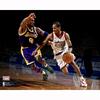 Allen Iverson Philadelphia 76ers Unsigned Driving vs. Kobe Bryant Photograph