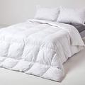 HOMESCAPES White Goose Feather & Down Duvet 10.5 Tog King Size RDS Certified 100% Cotton Anti Dust Mite & Down Proof Fabric Anti allergen Box Baffle Construction Washable at Home range