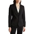 ESPRIT Collection Women's 999eo1g803 Suit Jacket, Black (Black 001), 14 (Size: 40)