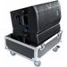 ProX Universal Line Array Speaker Flight Case with Wheels for Two Speakers (Silv XS-SP282620W