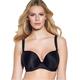 Freya Deco Underwired Moulded Plunge Bra AA4234 (38DD, Black)