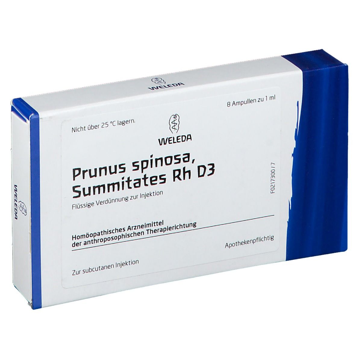 Prunus Spinosa Summitates Rh D 3 Ampullen 8x1 ml Image