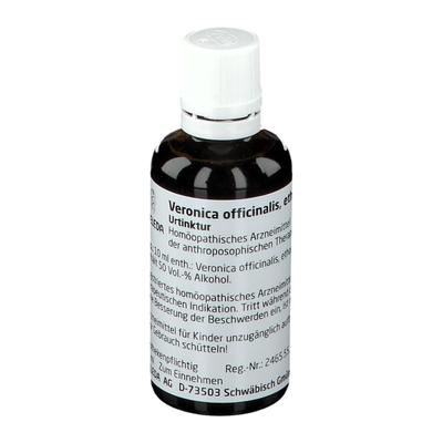 Veronica Officinalis Urtinktur D 1 50 ml Dilution Image