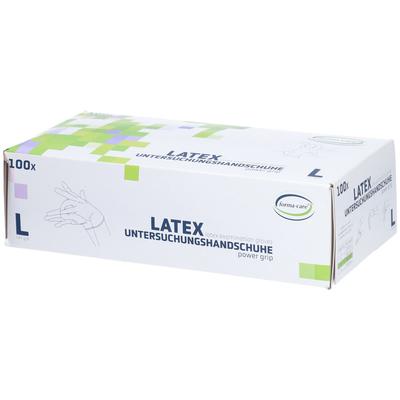 FORMA-care Latex power grip Handschuhe Gr.L 100 St Image