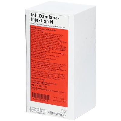 Infi Damiana Injektion N 50x1 ml Ampullen Image