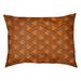 East Urban Home Festive Zig Zag Pattern Outdoor Designer Pillow Fabric in Brown | 7 H x 28 W x 18 D in | Wayfair 6161B1DBE1BE44E8B3E3C52F4E4B66F4