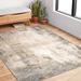 Blue/Gray 79 x 0.25 in Area Rug - Williston Forge Eleanore Ivory/Mist Grey Blue Area Rug Polypropylene | 79 W x 0.25 D in | Wayfair