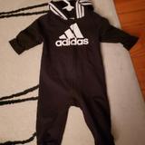 Adidas One Pieces | Adidas Black Baby Jumper One Piece | Color: Black/White | Size: 18mb