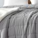 Ebern Designs Potton Chommie Weighted Blanket w/ Removable Prewashed Duvet Cover /Polyfill/Microfiber in White | Wayfair