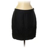 Banana Republic Casual Mini Skirt Mini: Blue Solid Bottoms - Women's Size 8