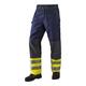 JAK Workwear 12-13101-029-124-82 Modell 13101 EN ISO 1149-5 Multinorn Bundhose, Gelb/Marine, EU 68/124 Größe, 82cm Schrittlänge