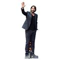 Star Cutouts Ltd CS798 CS798-Star Keanu Reeves Lifesize Cardboard Cutout-Celebrity Theme-Multicolour-for Parties, Decorations and Gifts, Solid, Life Size