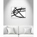 Casa Fine Arts Brush in Motion - III - Floater Frame Painting Print on Canvas Metal in Black | 30 H x 40 W x 2 D in | Wayfair 34355-01