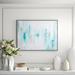 Casa Fine Arts Nordic Whispers - Floater Frame Painting on Canvas in Blue | 41 H x 61 W x 2 D in | Wayfair 33222-01
