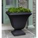 Campania International Trowbridge Cast Stone Urn Planter Concrete | 14.25 H x 13 W x 13 D in | Wayfair P-828-PN