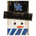 Fan Creations NCAA Snowman Head Decorative Accent Wood in Brown | 19 H x 16 W x 0.38 D in | Wayfair C0921L-Kentucky