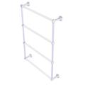 Allied Brass Pacific Beach 4 Tier 24.6" Wall Mounted Towel Bar Metal in Gray | 35.2 H x 5 D in | Wayfair PB-28G-24-PC