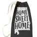 East Urban Home Sweet Alabama Laundry Bag Fabric in Gray/Brown | Small (29" H x 18" W) | Wayfair 9202319790F6465A90BAD04E0C606FA8