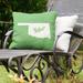 East Urban Home Indoor/Outdoor Throw Pillow Polyester/Polyfill blend in Green | 20 H x 20 W x 3 D in | Wayfair E463822D078B485C8F9275FBA2028854