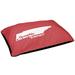 East Urban Home Memphis Tennessee Outdoor Dog Pillow Metal in Red | 7 H x 50 W x 40 D in | Wayfair 168AB26F623540DF9AD2B3188BF3DAA6