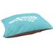 East Urban Home Sweet North Carolina Indoor Dog Pillow Metal in Green/Blue | 7 H x 50 W x 40 D in | Wayfair 2BA1E5627CED4135B8269C4C546B26D8
