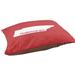 East Urban Home Chattanooga Tennessee Indoor Dog Pillow Metal in Red | 7 H x 50 W x 40 D in | Wayfair 4347B19725D0422084263363C7645C6C