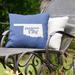 East Urban Home Indoor/Outdoor Throw Pillow Polyester/Polyfill blend in Blue | 20 H x 20 W x 3 D in | Wayfair C4D5CE3F7A0E4245B13BFDACE3E29A11