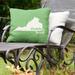 East Urban Home Indoor/Outdoor Throw Pillow Polyester/Polyfill blend in Green | 20 H x 20 W x 3 D in | Wayfair 71B15A7E6307490FA21E9229F9B59E3E