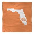 East Urban Home Palm Beach Florida Napkin, Cotton in Orange | 10 W x 10 D in | Wayfair 66642F86E20D44E39A3BC3857A1F8393