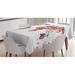 East Urban Home World Map Tablecloth Polyester in Gray/Pink | 52 D in | Wayfair 9723543C43094DA1BFD18FFAFD98A8FE