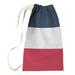 East Urban Home Tennessee Red Football Stripes Laundry Bag Fabric in Red/Gray/White | 36 H in | Wayfair 21C35E574FB54158ABF297D486BA35F1