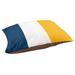 East Urban Home California Stripes Pillow Polyester in Blue/Yellow | 6 H x 28 W x 18 D in | Wayfair EE0201AB41F348568A3CE62C3A0EFBB8