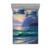 East Urban Home Ocean Waves in the Morning Sheet Set Microfiber/Polyester | Full/Double | Wayfair 348B3D4156584AE592D6E927086ADE76