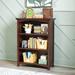 Zoomie Kids Sandisfield Hardwood 42" Bookcase Wood in Brown | 42 H x 32 W x 14.5 D in | Wayfair 101E557C157D4C0A9F6631B470F6336B