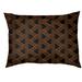 East Urban Home Festive Zig Zag Pattern Outdoor Designer Pillow Fabric | 7 H x 28 W x 18 D in | Wayfair E27F16661C704FC38514D07917D4C883