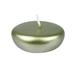 Jeco Inc. Unscented Floating Candle Set Paraffin in Yellow | 0.75 H x 2.25 W x 2.25 D in | Wayfair CFZ-027_12
