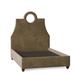 My Chic Nest Tess Upholstered Standard Bed Velvet in Brown | 69 H x 64 W x 87 D in | Wayfair 532-102-1120-Q