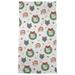 East Urban Home Festive Hol Cats Bath Towel Polyester in Green/White | 60 H x 30 W in | Wayfair 21B9569D96484800A3CFA738E3D4867A