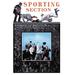 Buyenlarge Sporting Section: Hooray Vintage Advertisement in Black/Blue | 42 H x 24 W in | Wayfair 0-587-02677-4C2842