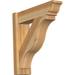 Ekena Millwork Funston Traditional Outlooker Wood in Brown | 22 H x 6 W in | Wayfair OUT06X22X22FST01RWR