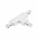 Jesco Lighting Adjustable T Connector/Feed in White | 0.75 H x 7 W x 7 D in | Wayfair H1TP-WT