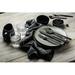 MEPRA 20 Pcs Set Stile Ice Stainless Steel in Black | Wayfair 107522020ION